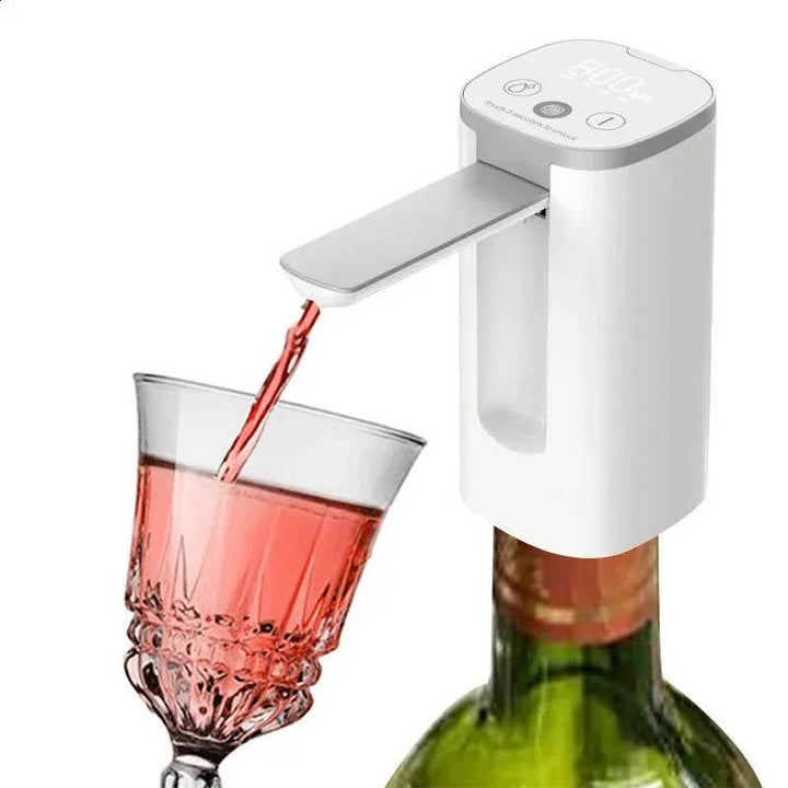 Electric Wine Separator and Aerator, Intelligent Alcohol Dispenser with Fast Air Pump for Bar and Home Use