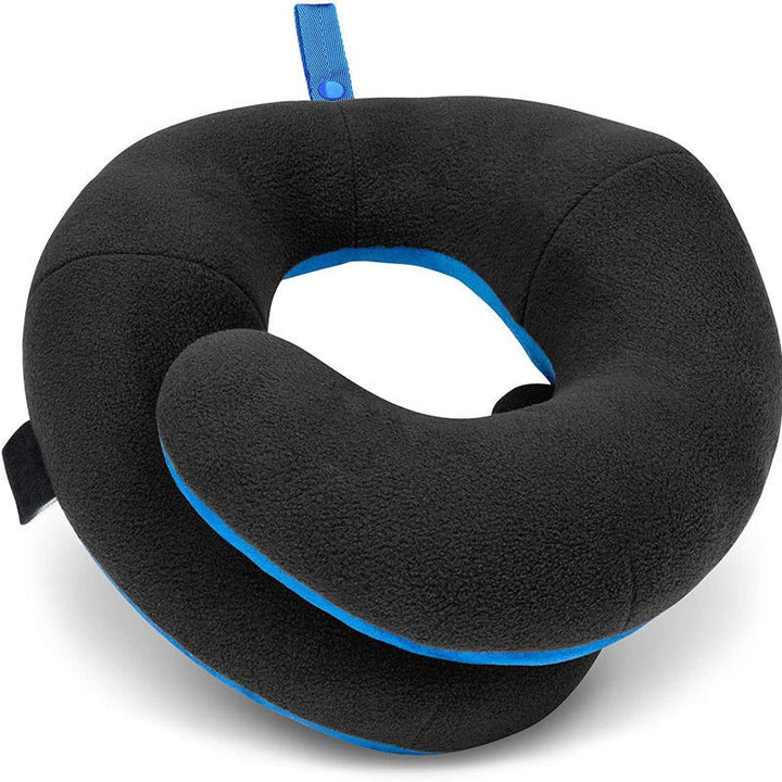 Travel Neck Pillow for Airplane Long Flights and Car Rides