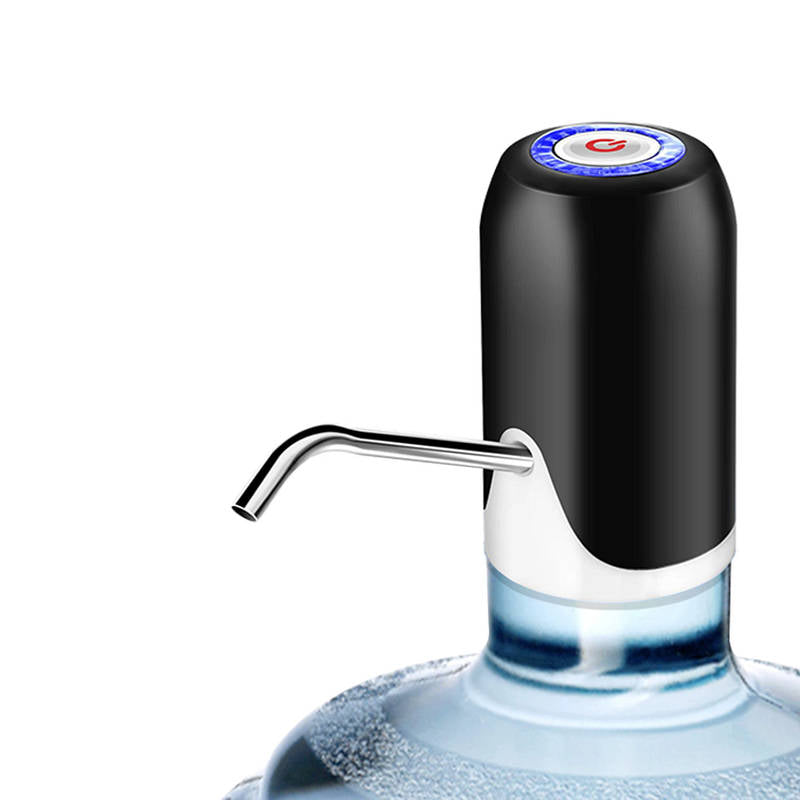 Electric Water Dispenser for 3 to 5 Gallon Bottles, USB Rechargeable Portable Water Jug Pump for Home Office Camping