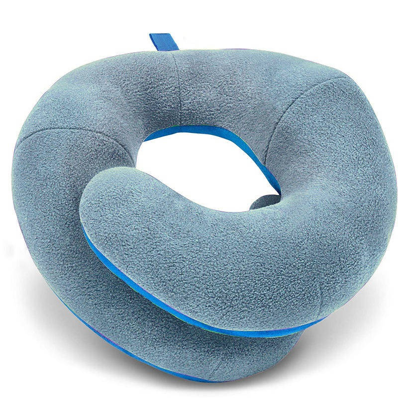 Travel Neck Pillow for Airplane Long Flights and Car Rides