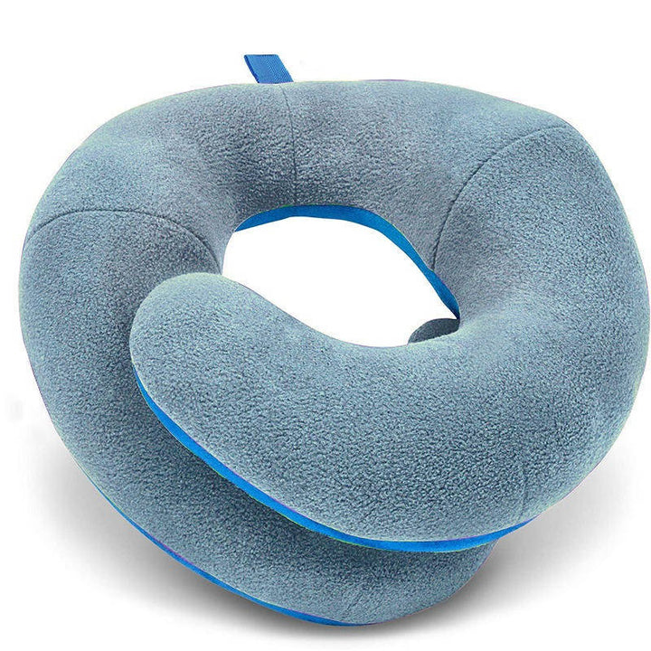 Travel Neck Pillow for Airplane Long Flights and Car Rides