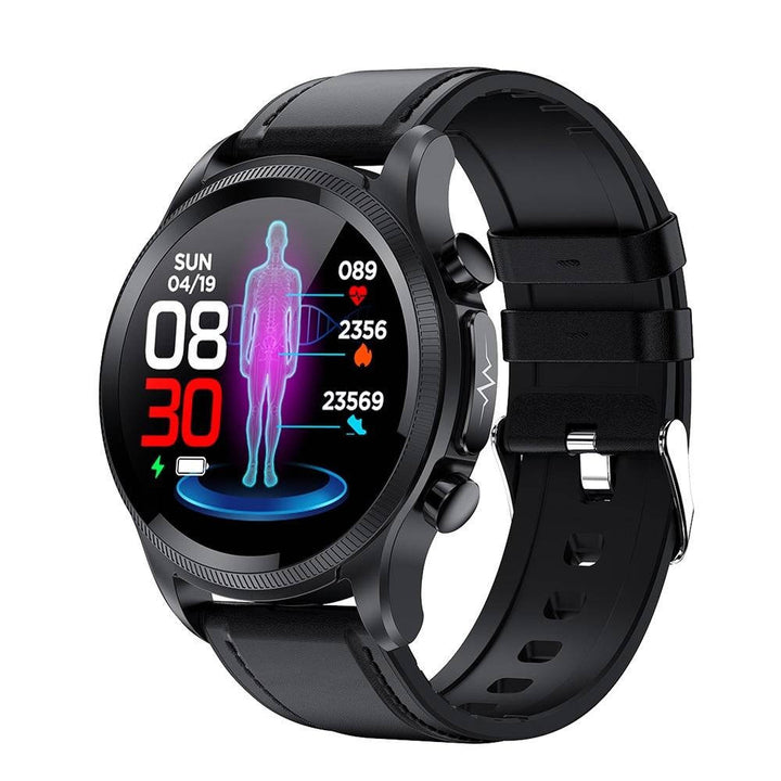 Smart Wellness Watch with AMOLED Display and Activity Tracking