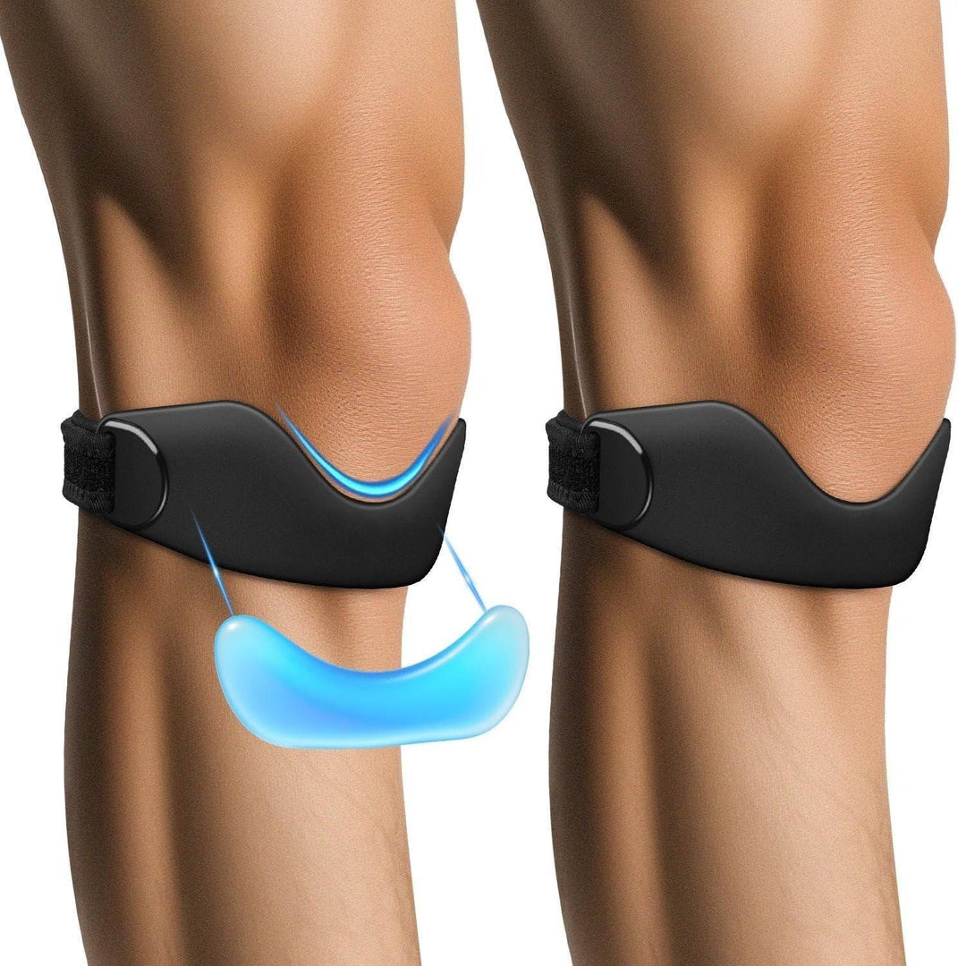 Patellar Tendon Strap 2 Pack, Relief from Meniscus Tear and Knee Pain