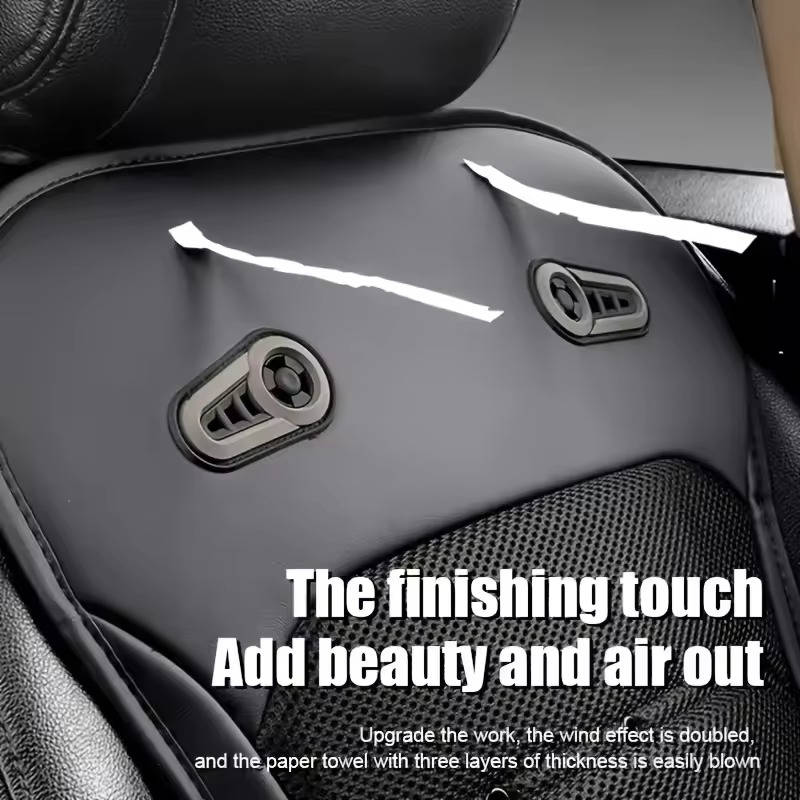 Cooling Car Seat Cushion and Cover with Intelligent Fans, Breathable
