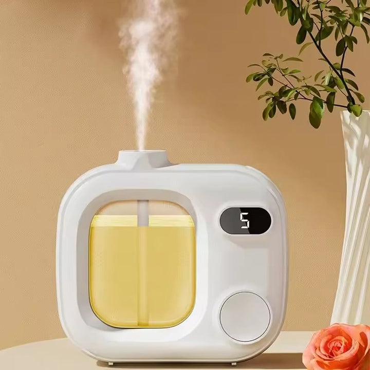 Wall Mounted Smart Automatic Air Freshener for Bathroom and Toilet with Aroma Oil