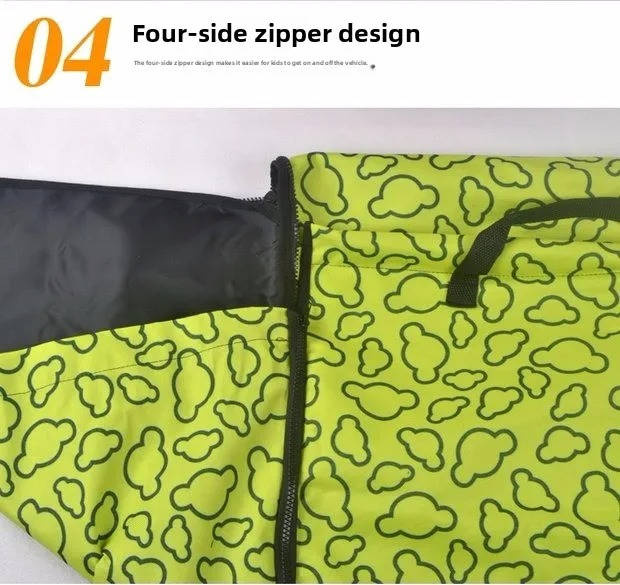 Eco Friendly Polyester Dog Car Seat Cover, Waterproof Rear Seat Hammock and Back Protector Mat for Small Dogs