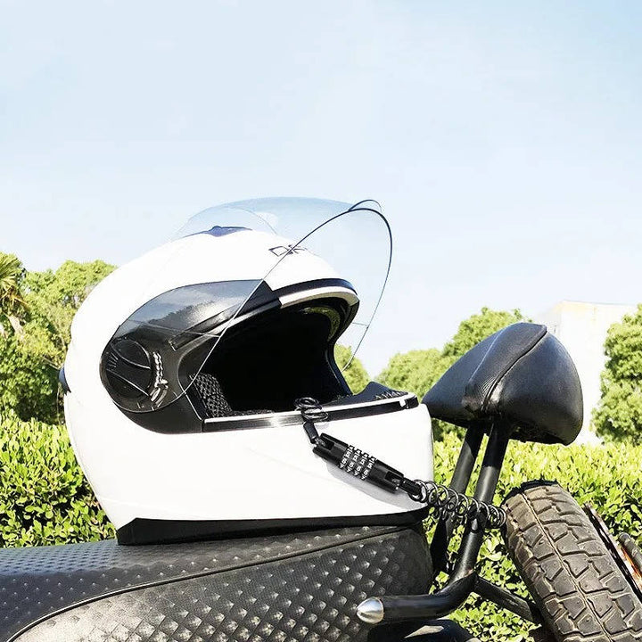 Motorcycle Helmet Lock
