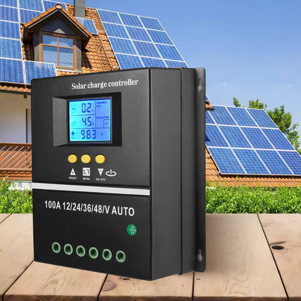 400W MPPT Solar Charge Controller, 12V 24V 36V 48V Solar Battery Charging Controller for Solar Panels