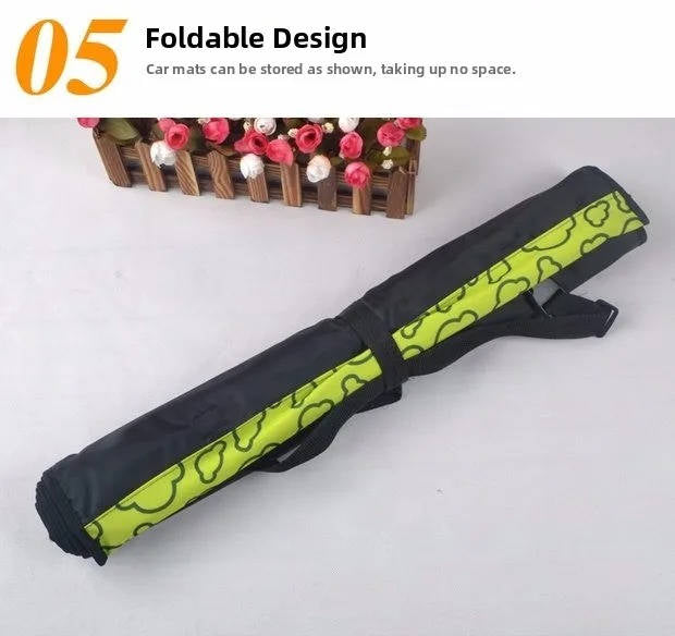 Eco Friendly Polyester Dog Car Seat Cover, Waterproof Rear Seat Hammock and Back Protector Mat for Small Dogs
