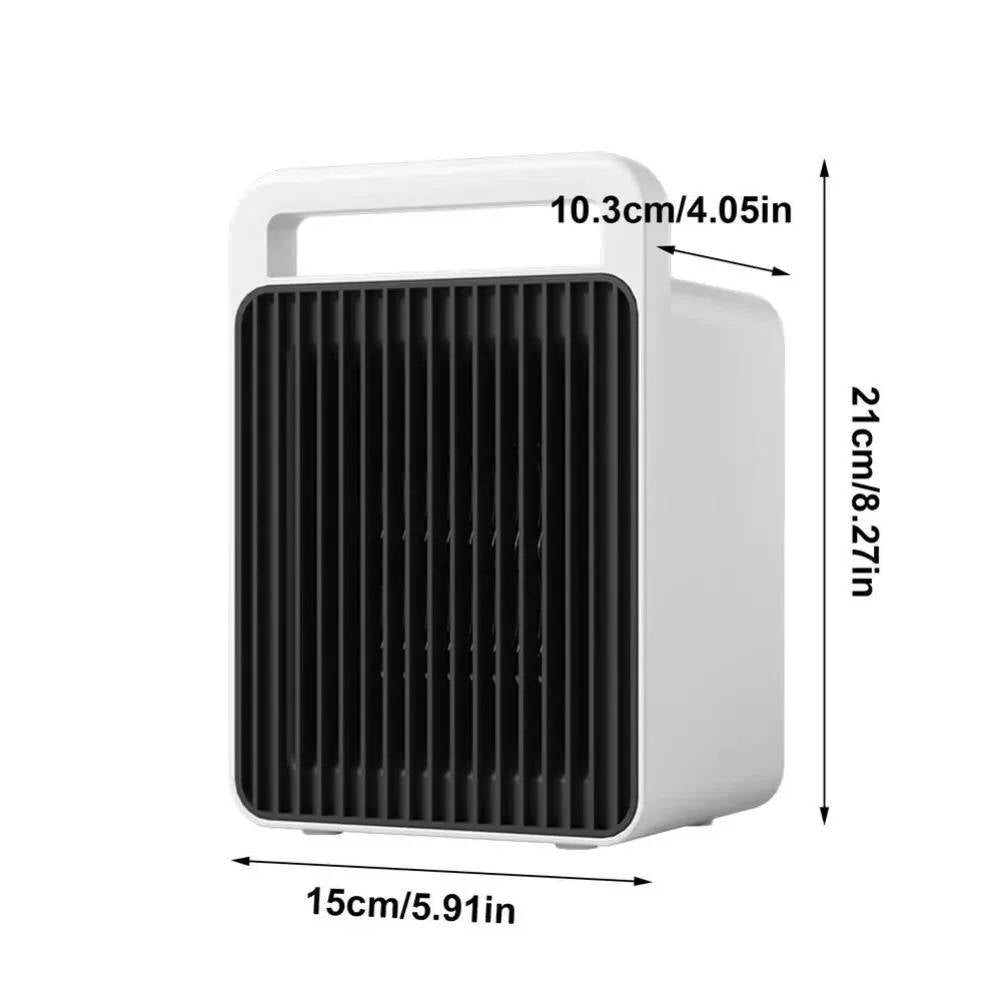 Small Portable Electric Heater 600W Fast Heating Space Heater
