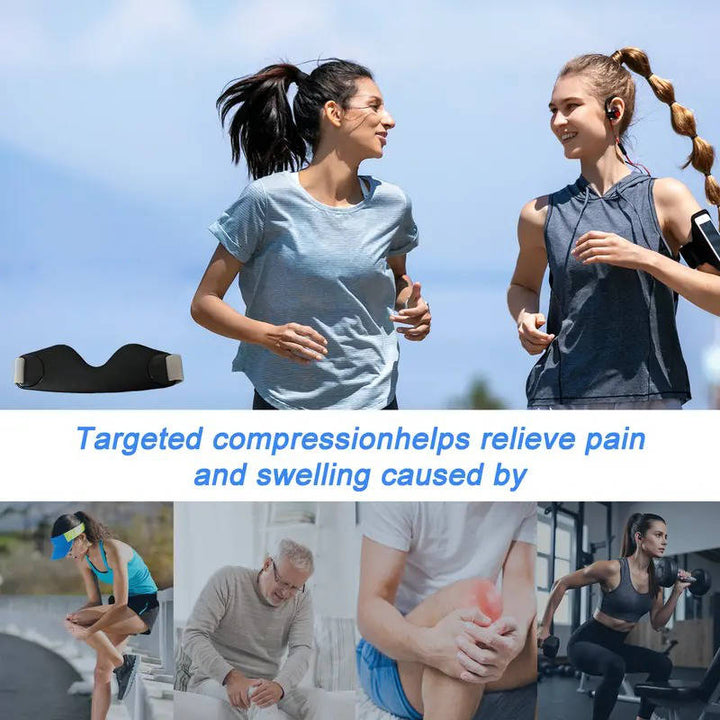 Patellar Tendon Strap 2 Pack, Relief from Meniscus Tear and Knee Pain