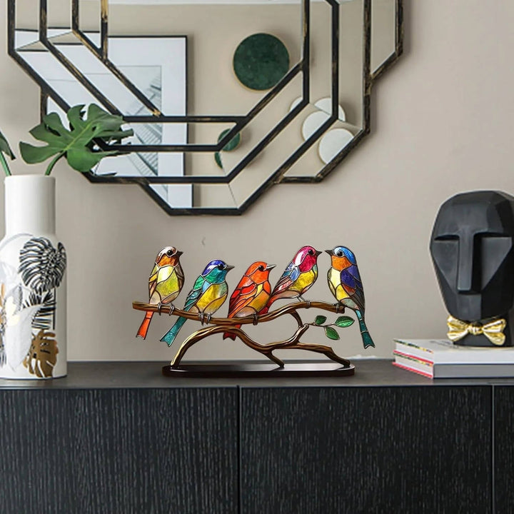 Window Bird Suncatcher Decoration