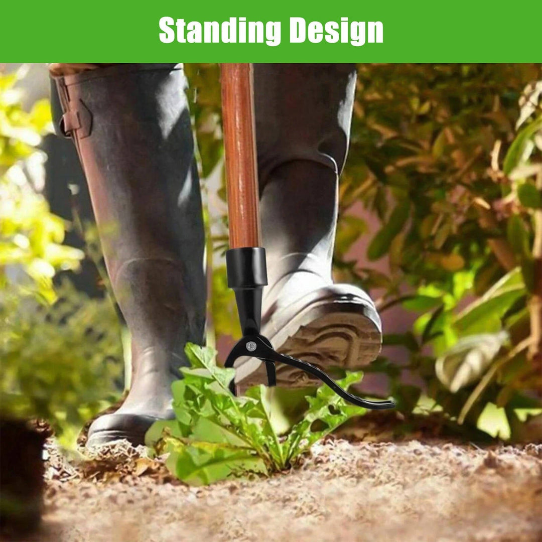 Stand Up Weed Puller Tool Claw, Garden Root Remover Easy Outdoor Weeding Tool