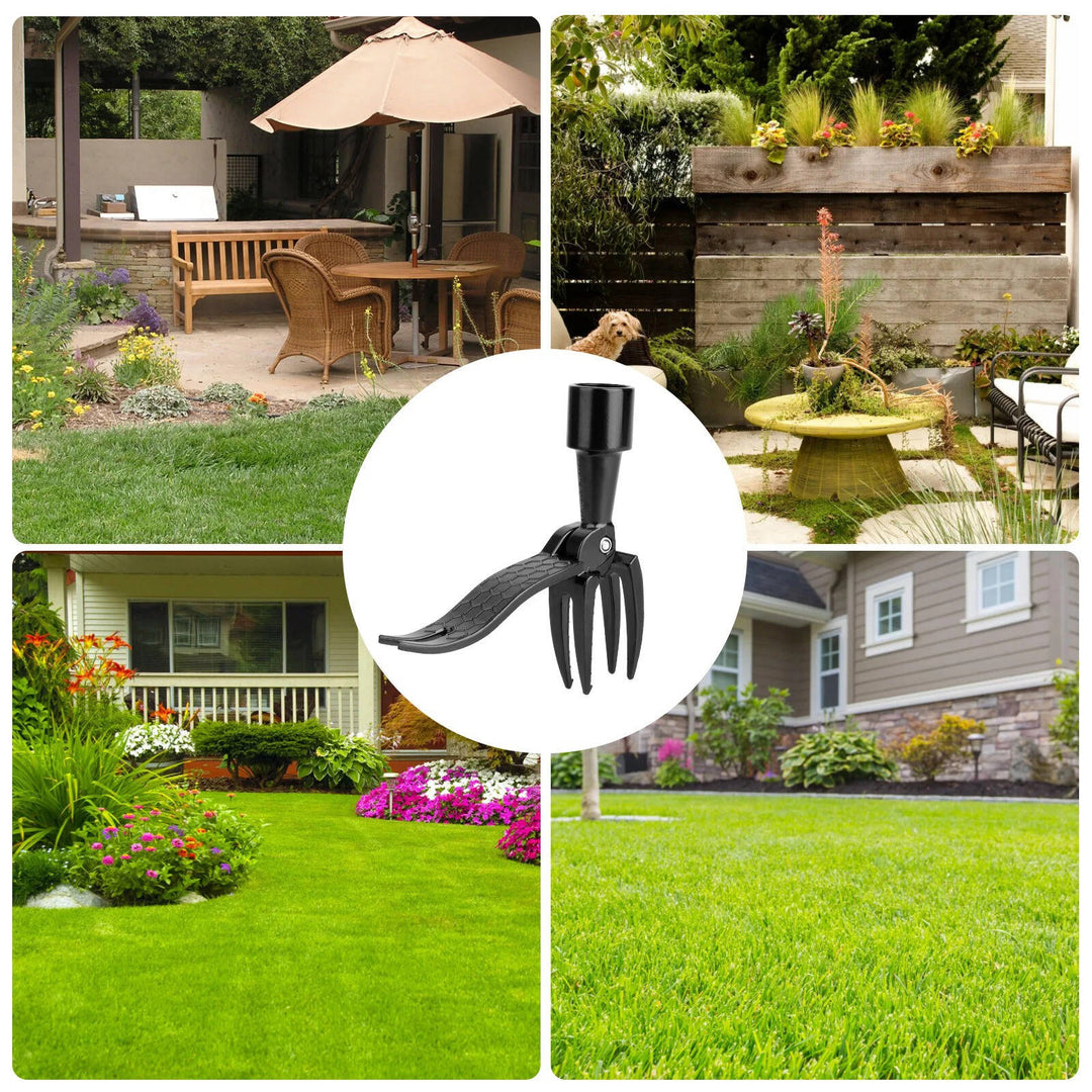 Stand Up Weed Puller Tool Claw, Garden Root Remover Easy Outdoor Weeding Tool