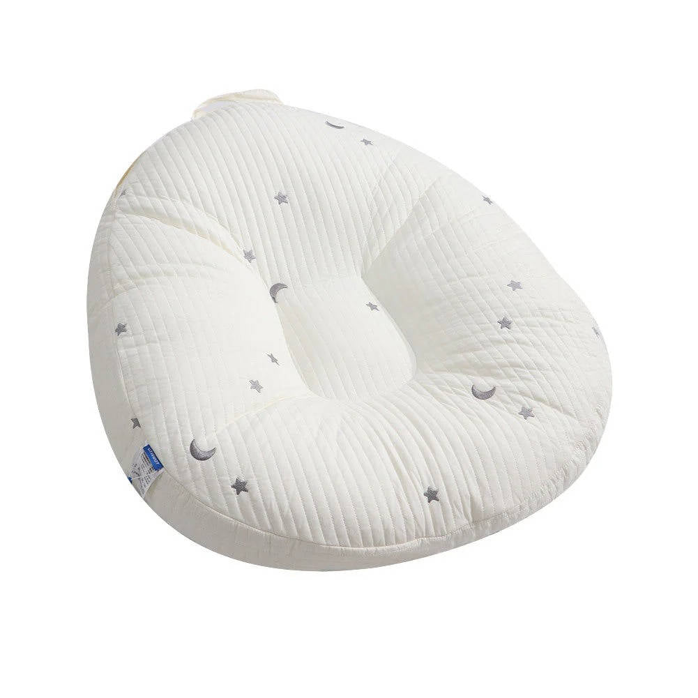 Baby Lounger Pillow, Ergonomic Cotton Nest with Anti Reflux Support