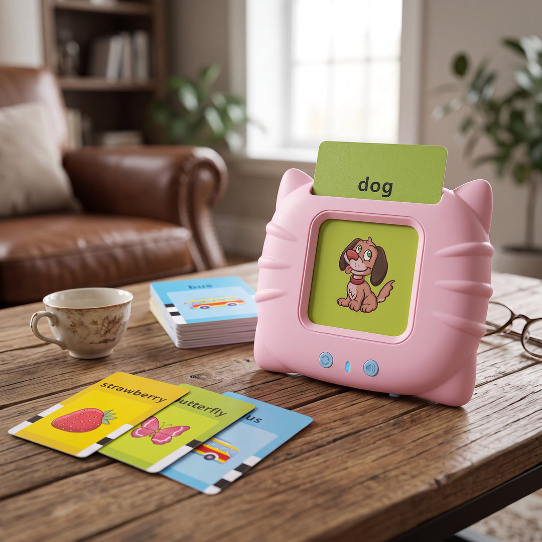 Interactive Vocabulary Speaker with 224 Learning Words and Sound Effects