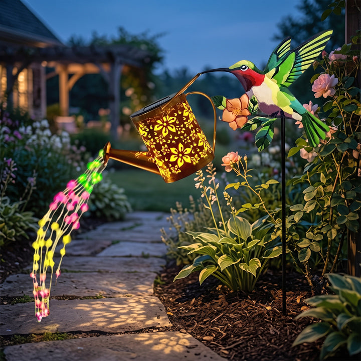 Outdoor Solar Pathway Light with Automatic Dusk Sensor and 12-14 Hour Runtime