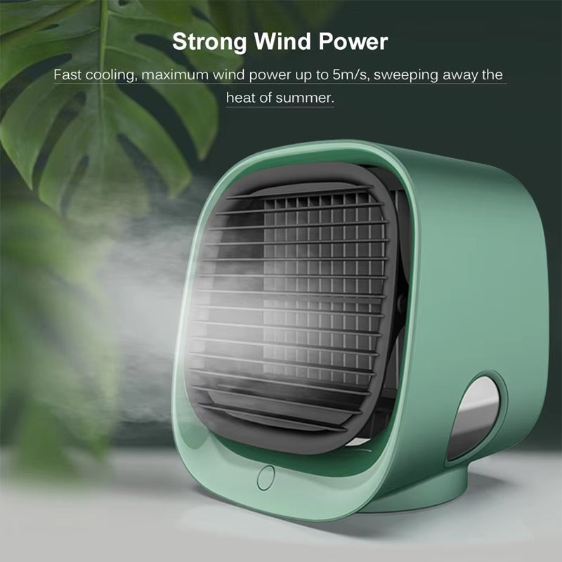 3-in-1 Mini Air Conditioner with Cooling, Humidifying and Air Purifying
