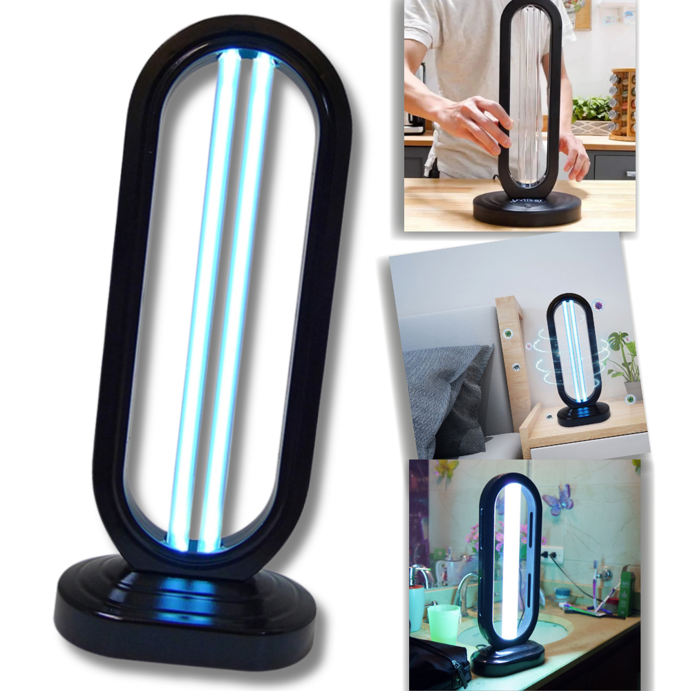 UV Light Bulb with Remote Timer for Multi-Surface Household Use