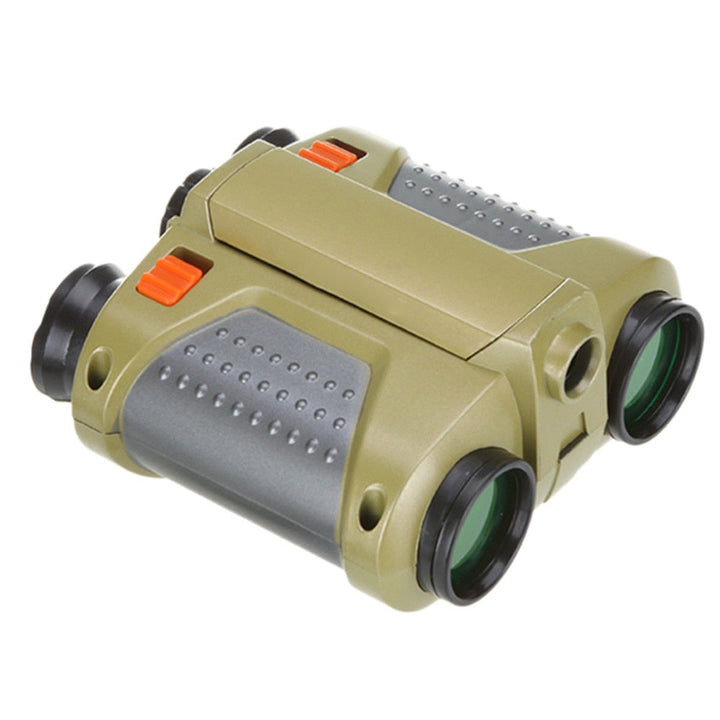 Kids Low-Light Binoculars with 4x Magnification and Popup Light, 25ft Range