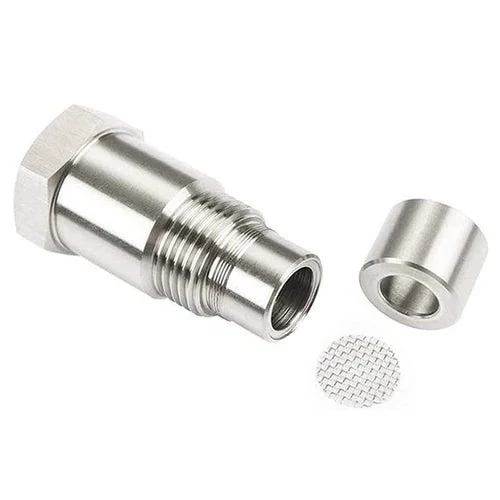 Oxygen Sensor Adapter with Internal Filter Element for M18 by 1.5 Thread