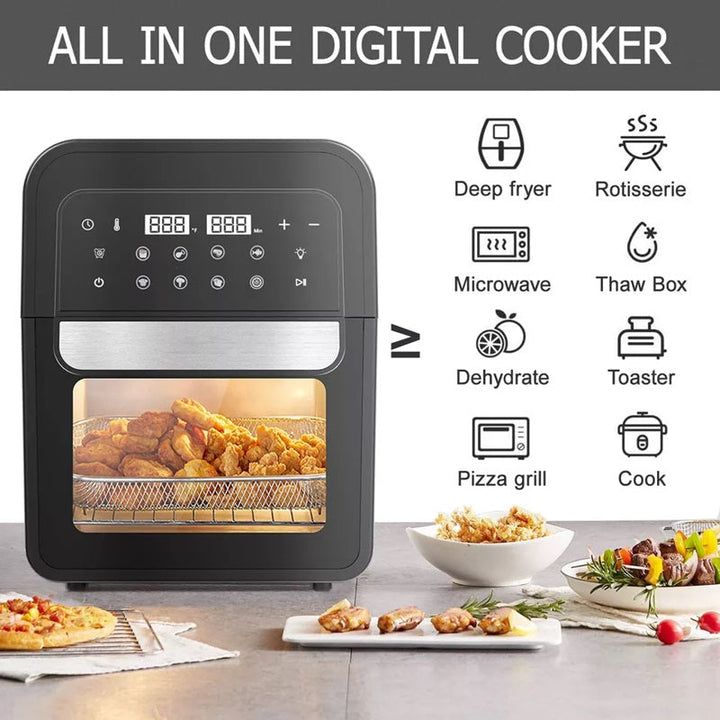 8-in-1 Digital Air Fryer with Digital Touch Screen
