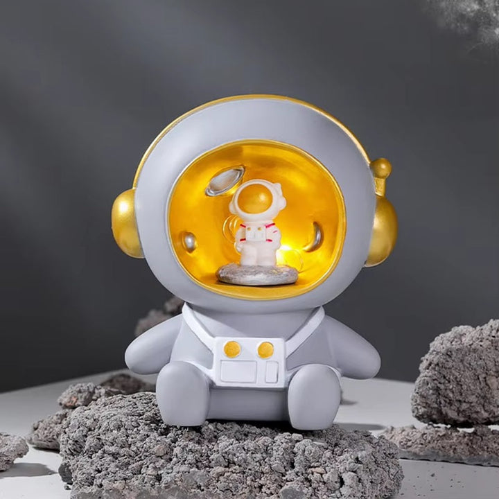 2-in-1 Astronaut Piggy Bank and Night Lamp For Kids