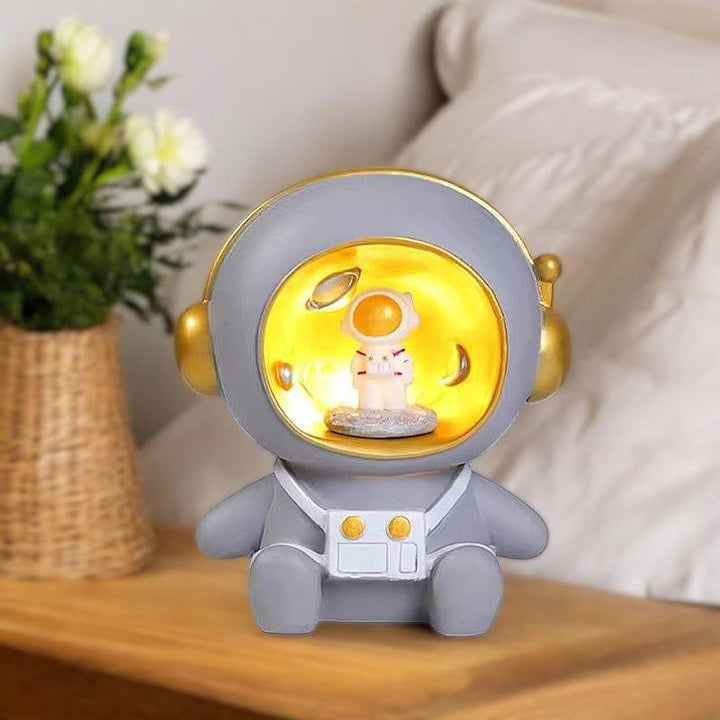 2-in-1 Astronaut Piggy Bank and Night Lamp For Kids