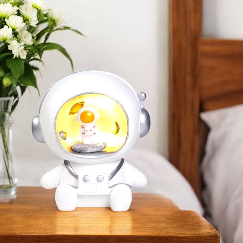 2-in-1 Astronaut Piggy Bank and Night Lamp For Kids