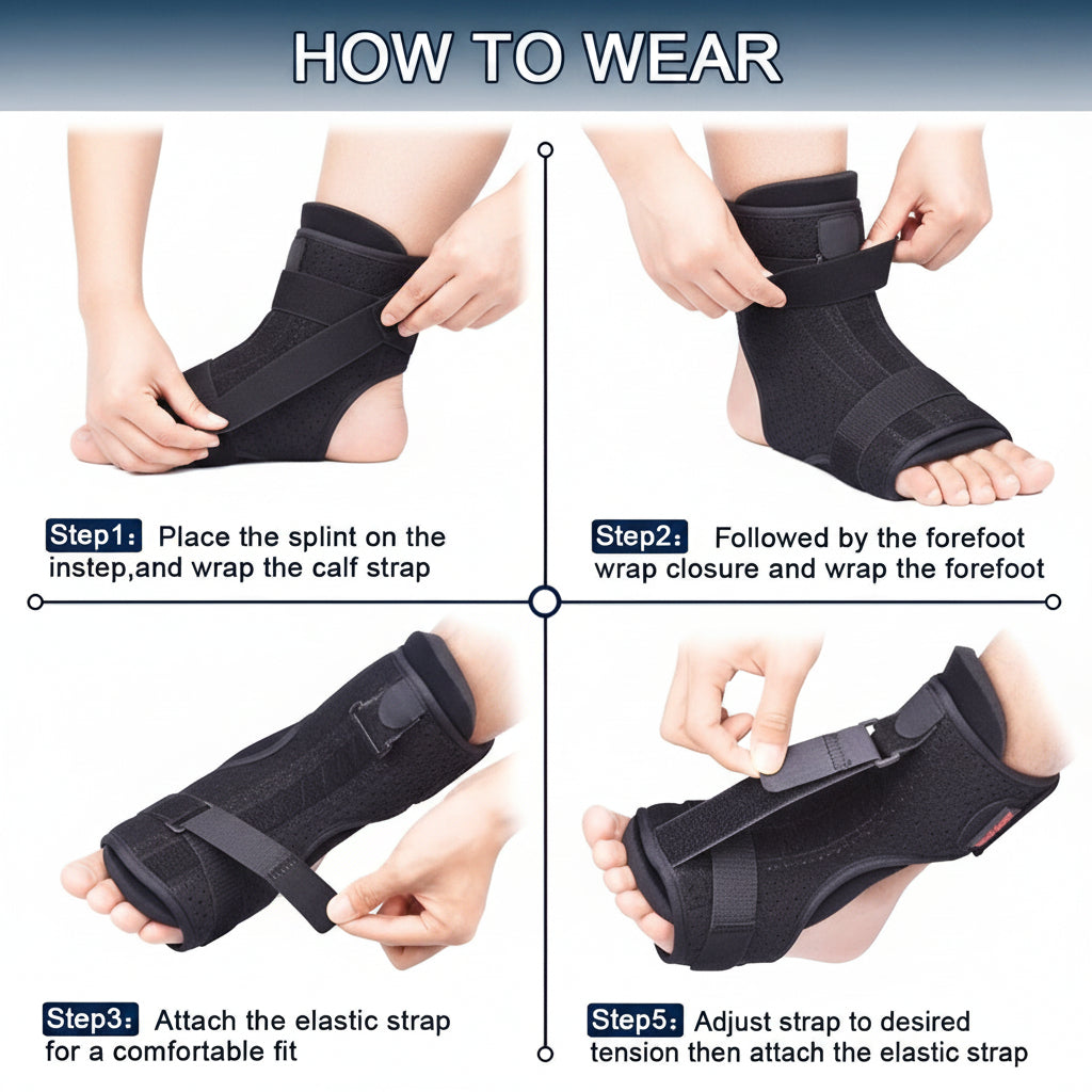 Adjustable Night Foot Support Brace