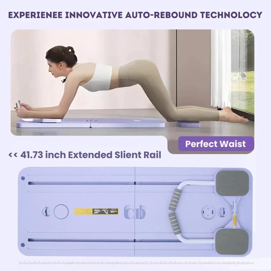 Portable Reformer Balance Board for Pilates and Core Training
