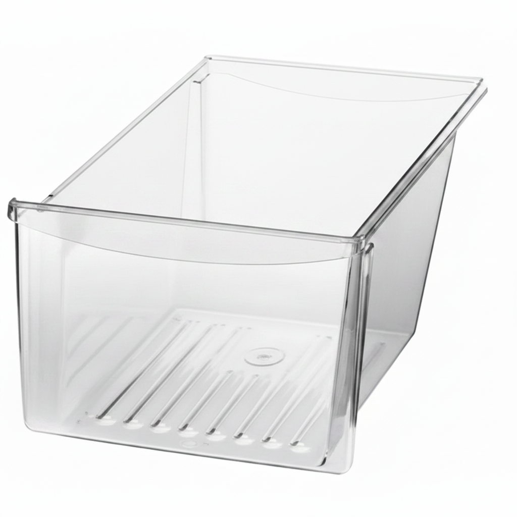 Clear Replacement Crisper Drawer Bottom for Frigidaire and Kenmore Refrigerators
