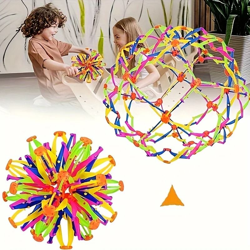 Expandable Breathing Sphere with Collapsible Lattice Design
