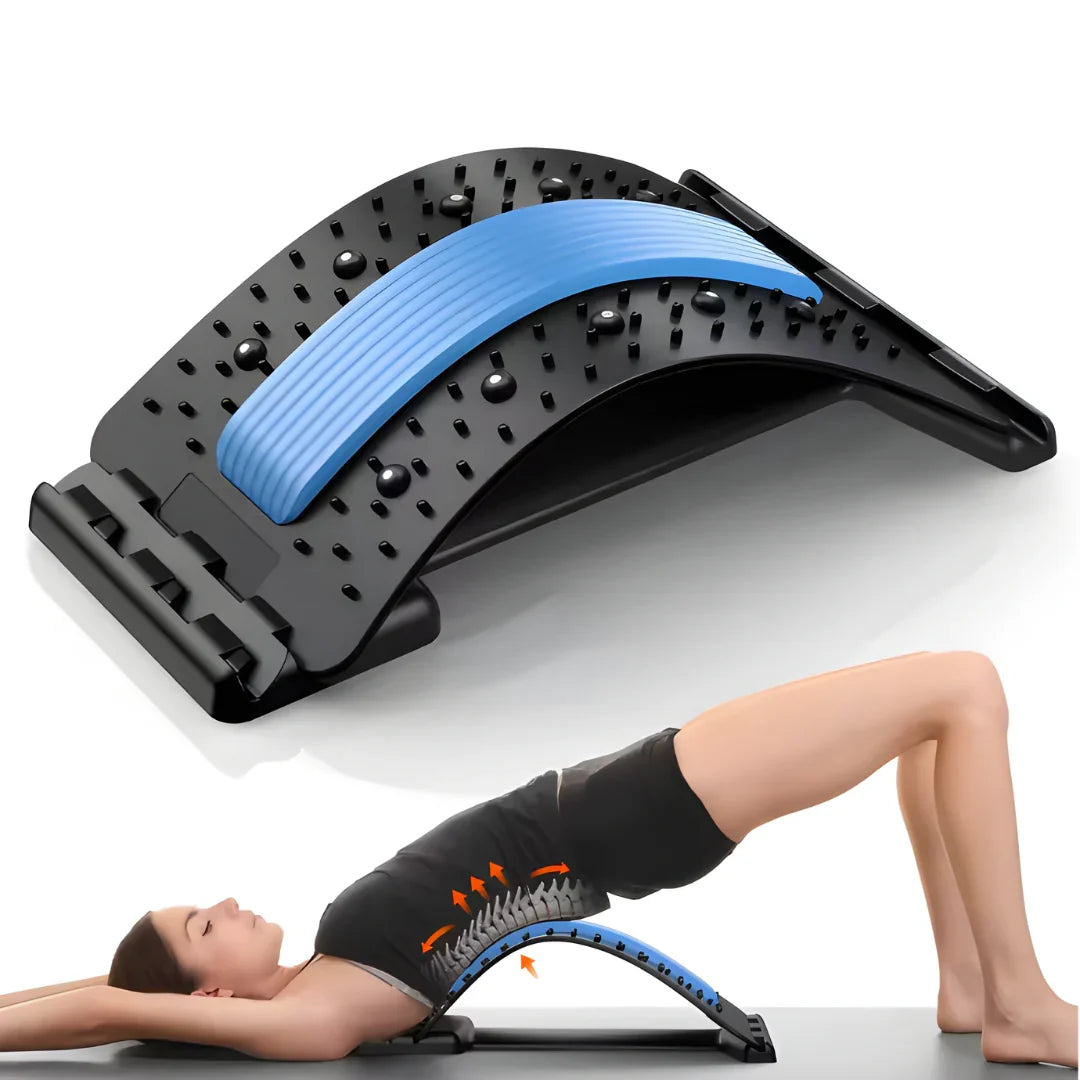 Adjustable Back Stretching Arch with Foam Pad