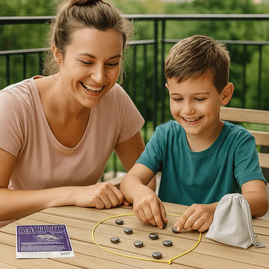 Portable Magnetic Chess Set for Family and Strategic Play