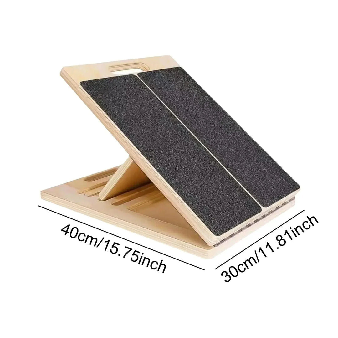 Adjustable Incline Board for Calf and Achilles Stretching