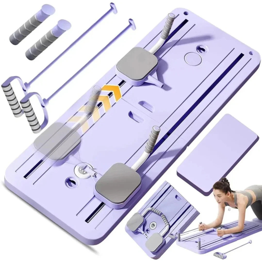 Portable Reformer Balance Board for Pilates and Core Training