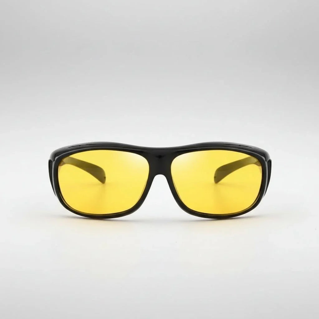 Polarized Driving Eyewear with Anti-Glare Lens for Night Vision