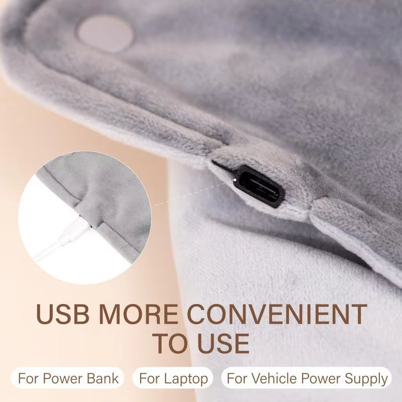 Microplush USB Heated Mat, Machine Washable