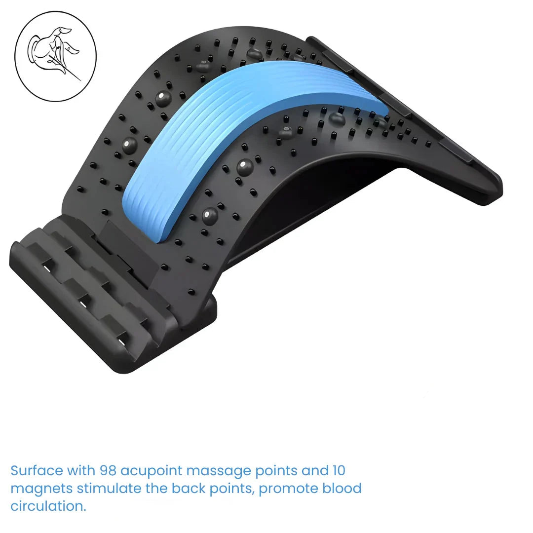 Adjustable Back Stretching Arch with Foam Pad