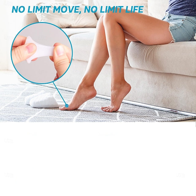 6 Pack Gel Toe Spacers with Toe Loop Design for Daily Wear