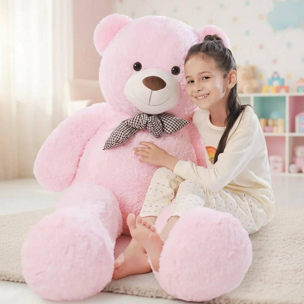 Oversized Teddy Bear Plush for Children and Nursery Decor