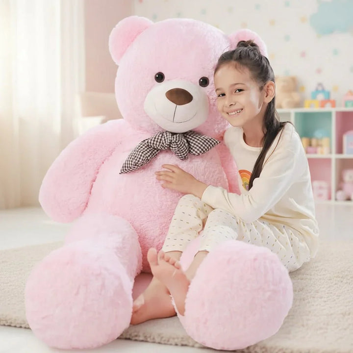 Oversized Teddy Bear Plush for Children and Nursery Decor