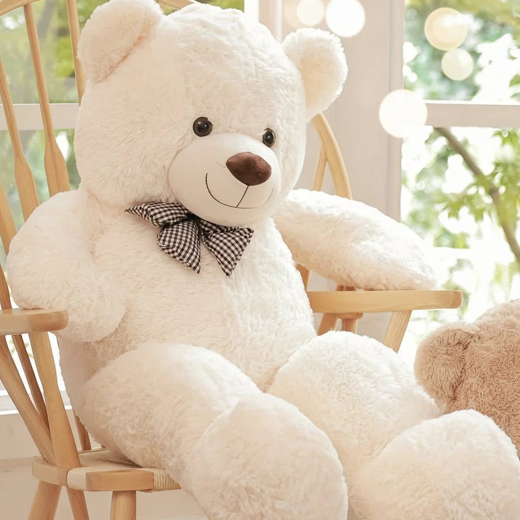 Oversized Teddy Bear Plush for Children and Nursery Decor