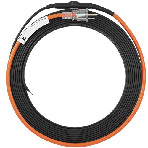 Self-Regulating Heat Cable for Pipe Freeze Protection in Cold Weather