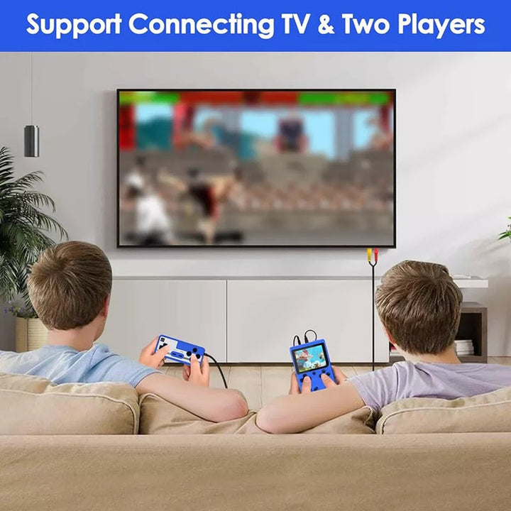 Handheld Retro Game Console with Built-In 400 and up Classic Games