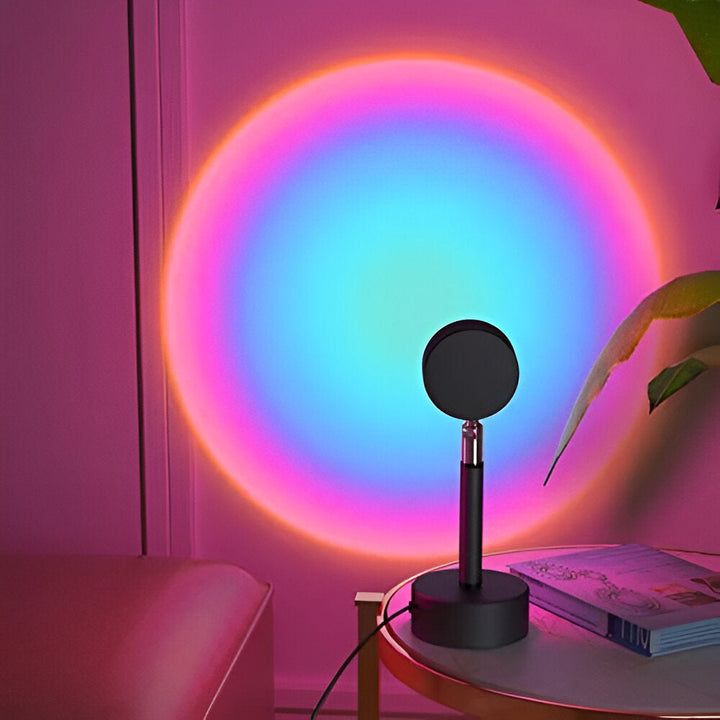 LED Sunset Lamp – Gradient Mood Light for Bedroom and Living Room