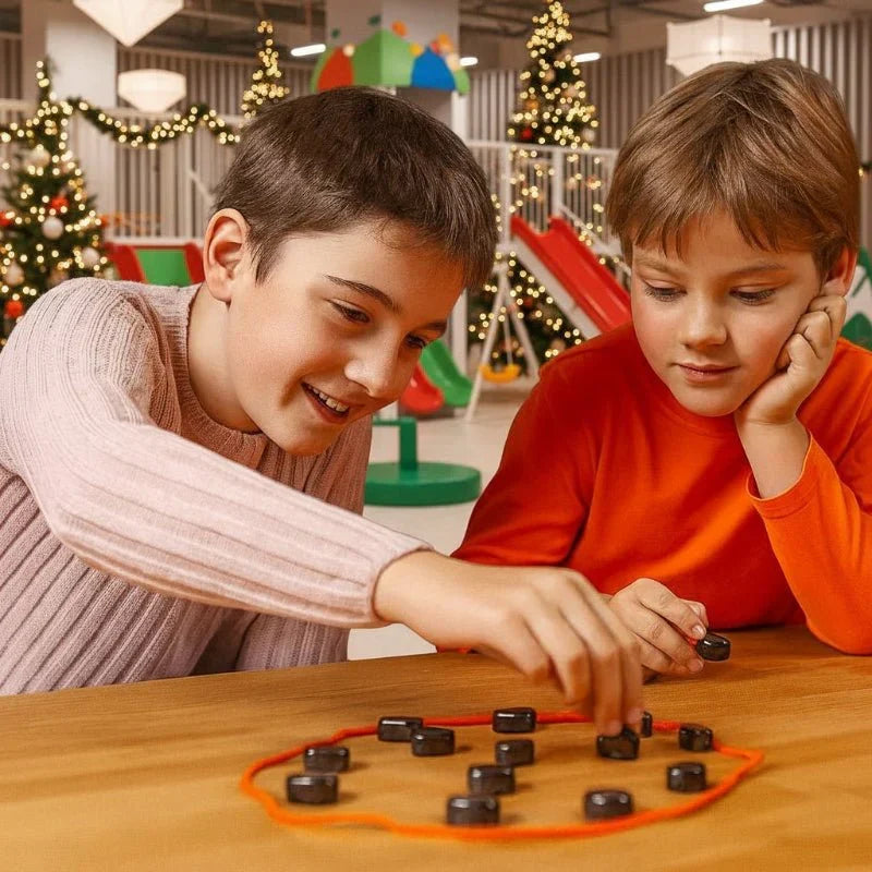 Magnetic Chess Board with Foldable Design and Complete 32 Piece Set