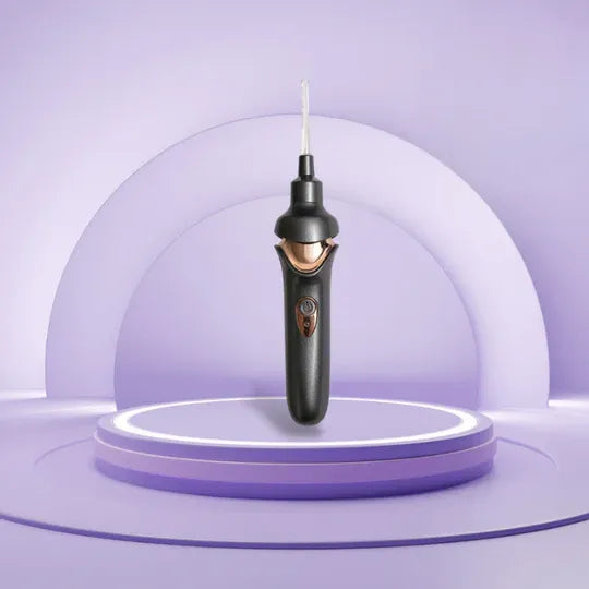 Ear Wax Vacuum with Built-In Light and Soft Silicone Tips, 5 Replacement Tips
