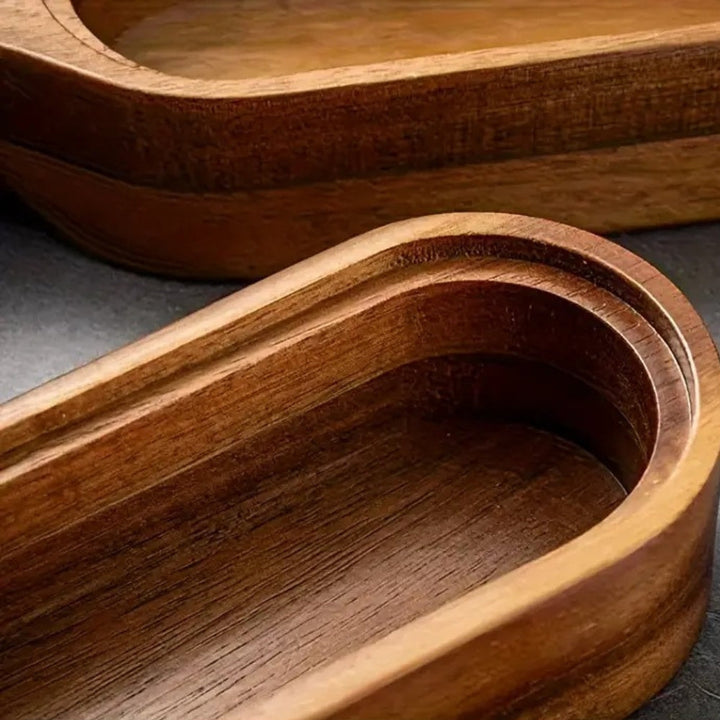 Flat Cheese Grater with Acacia Wood Handle and Stainless Steel Surface
